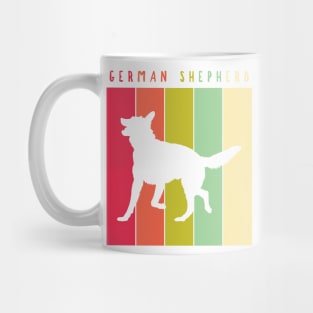 Retro Vintage German Shepherd Mug